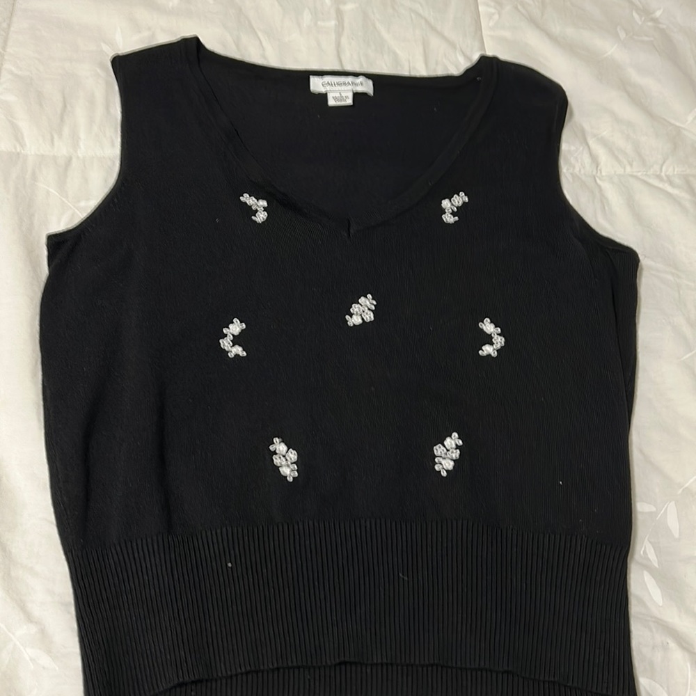 Puff sleeve sweater set